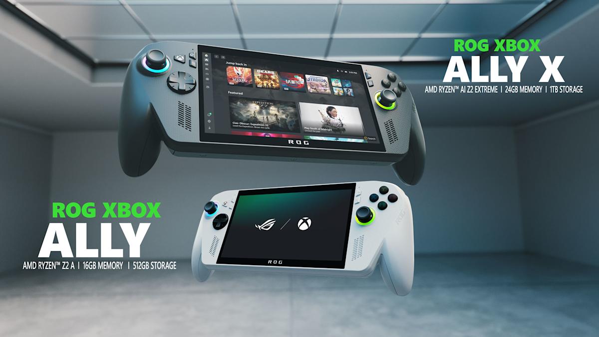 ROG Xbox Ally handheld gaming devices are real and coming this holiday ROG Xbox Ally handheld gaming devices are real and coming this holiday