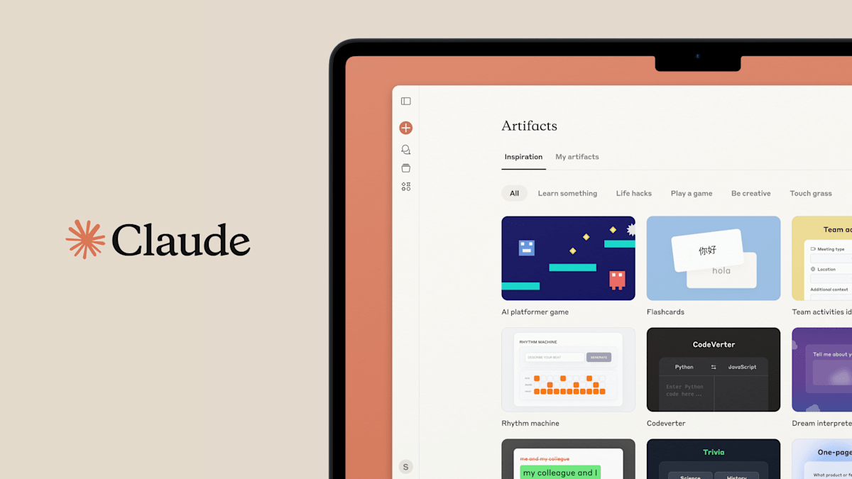 Anthropic makes it easier to create and share Claude’s bite-sized Artifact apps Anthropic makes it easier to create and share Claude’s bite-sized Artifact apps
