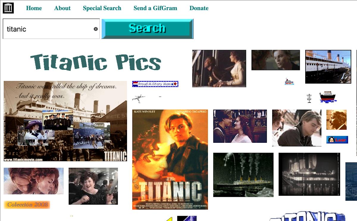 The Internet Archive modernizes its GeoCities GIF search engine The Internet Archive modernizes its GeoCities GIF search engine