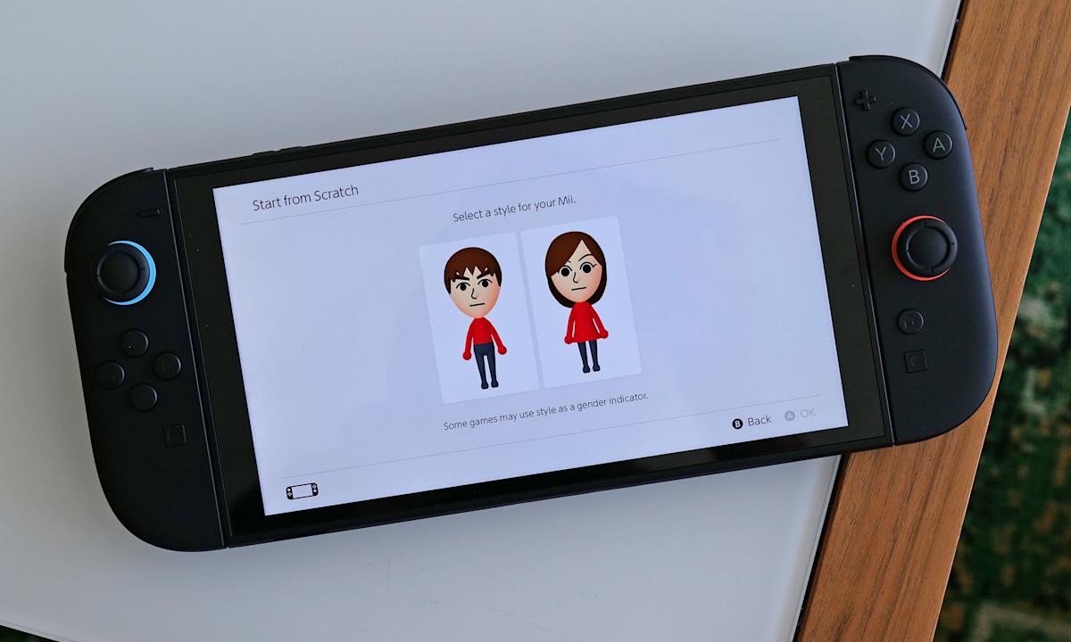 Nintendo Miis are post-gender on Switch 2 Nintendo Miis are post-gender on Switch 2