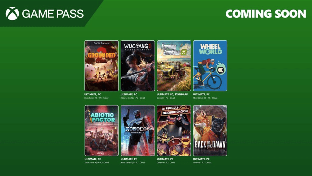 Xbox’s second batch of Game Pass additions for July includes Grounded 2 and Wheel World Xbox’s second batch of Game Pass additions for July includes Grounded 2 and Wheel World