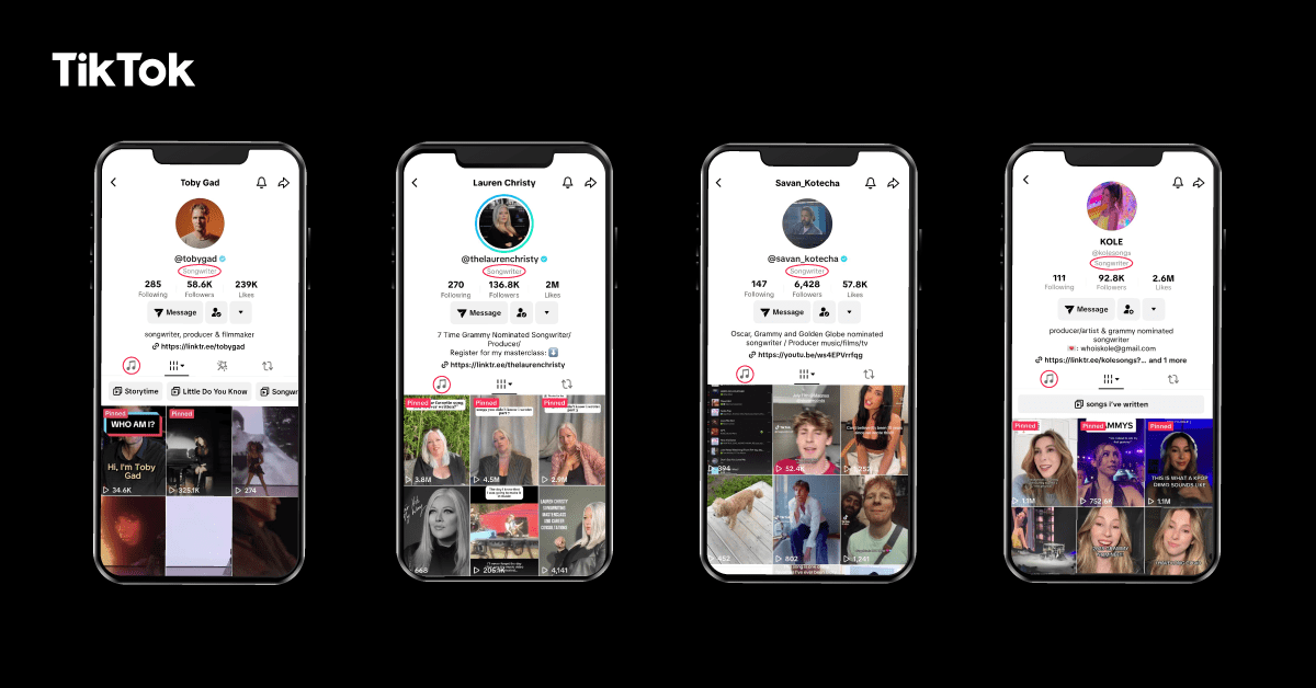 TikTok’s latest feature will help songwriters show off their work TikTok’s latest feature will help songwriters show off their work