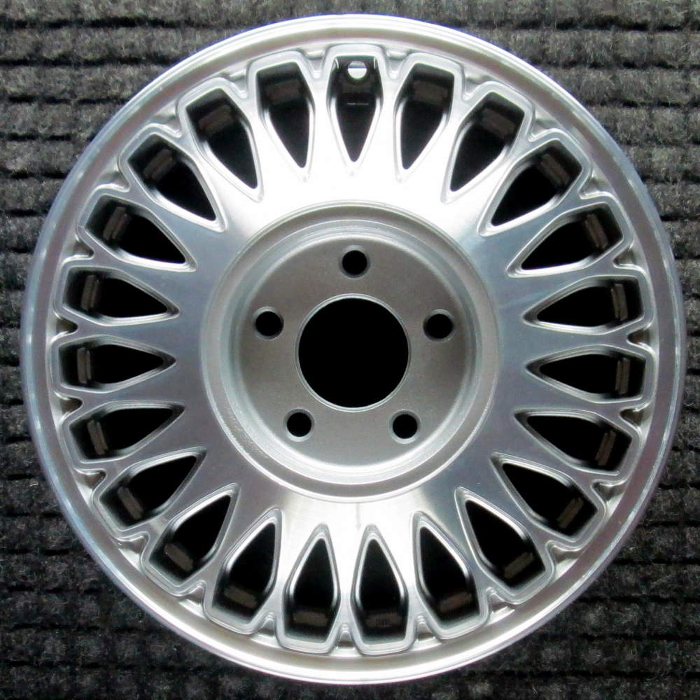 15” Factory OEM Steel Wheel Rim – Fits Cadillac DeVille – Black, 5-Lug – 9592425