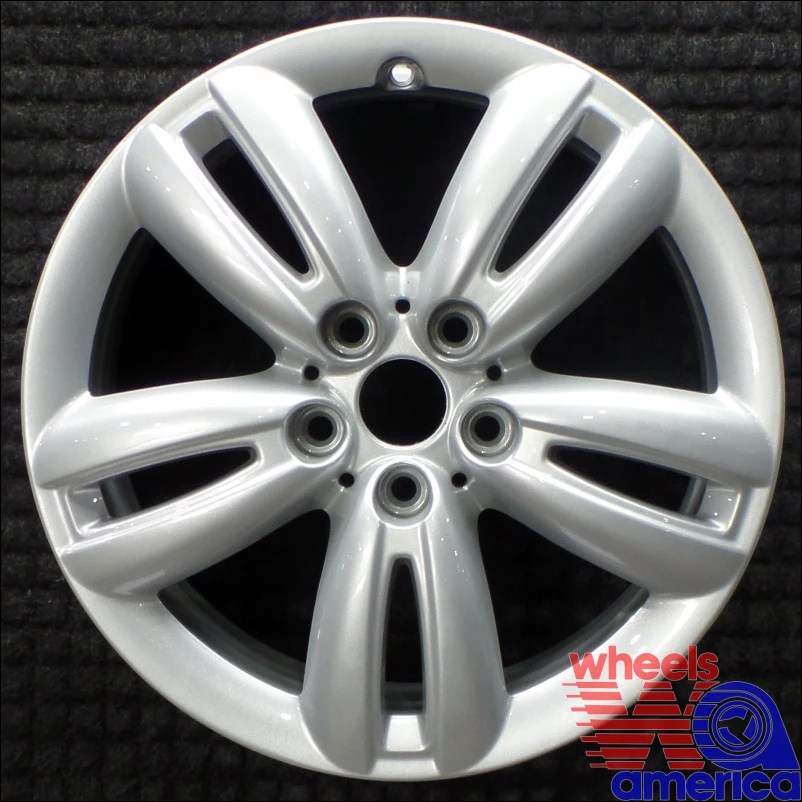 2016-2023 Mini Cooper 17″ OEM Wheel Rim All Silver