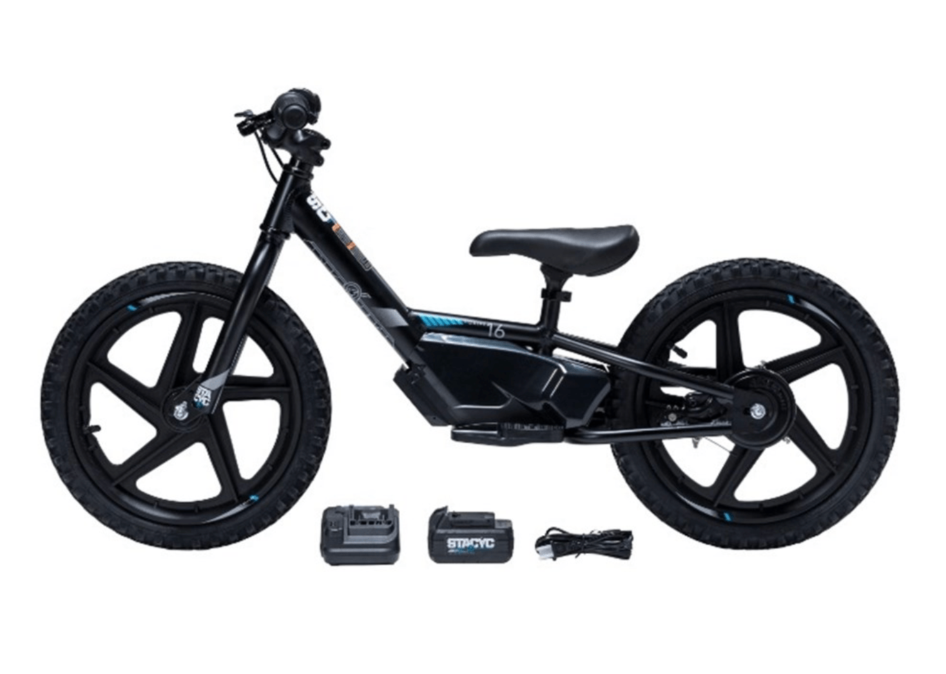 STACYC E-BALANCE BIKE (16e) 18V – 16EDRIVE BRUSHLESS