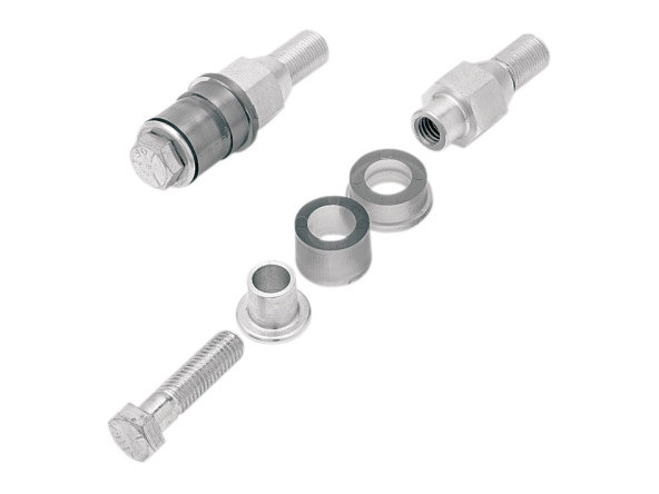 Alloy Art Gooden-Tite Riser Bushings & Stud Kit. Fits Softail Heritage Springer FLSTS 1997-2007.