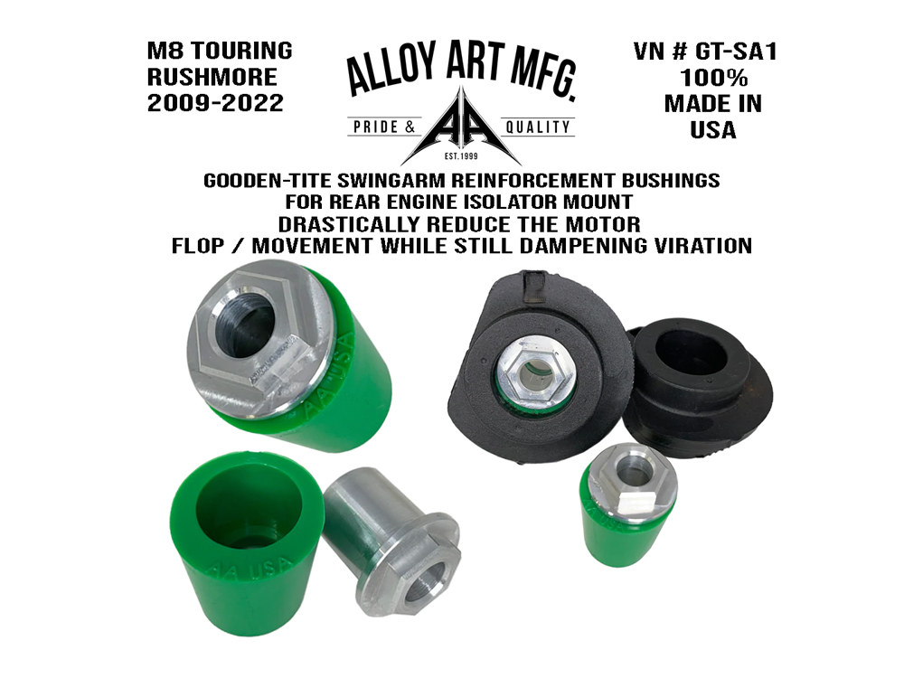 Alloy Art Swingarm Bush Kit. Fits Touring 2011up Models.