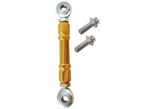 Alloy Art Mid Controls Shift Linkage – Gold. Fits Dyna 1991-2017 & FXR 1982-1994. Alloy Art Mid Controls Shift Linkage – Gold. Fits Dyna 1991-2017 & FXR 1982-1994.