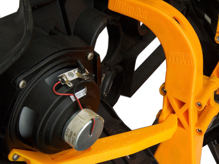 Alloy Art Strong Arm Inner Stereo Brackets. Fits Touring 1996-2013.