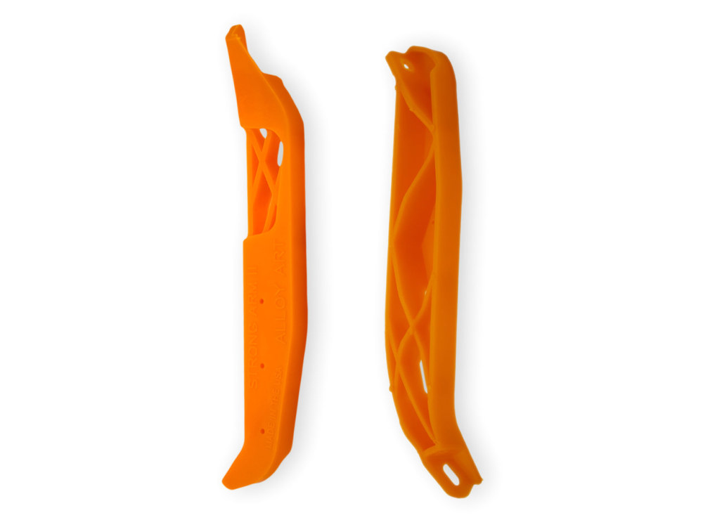 Alloy Art Strong Arm Inner Stereo Brackets. Fits Touring 1996-2013.