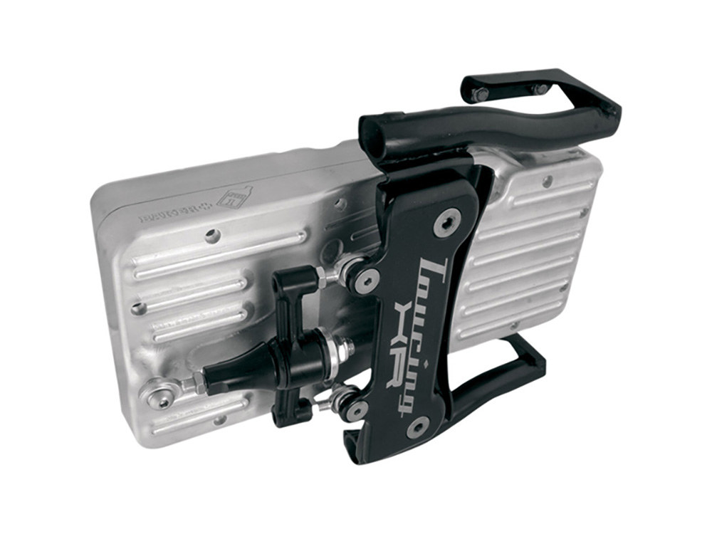 Alloy Art Chasis Stabilizer – Black. Fits Touring 1993-2008.