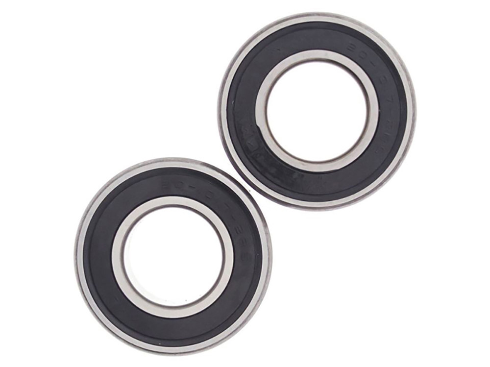All Balls Racing 1in. Sealed Wheel Bearing Kit. Fits Some Big Twin & Sportster Models 2000-2007