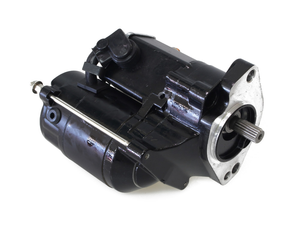 All Balls Racing 1.4kw Starter Motor – Black. Fits Big Twin 1989-2006