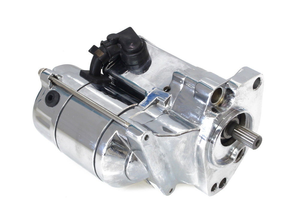 All Balls Racing 1.4kw Starter Motor – Chrome. Fits Big Twin 1989-2006