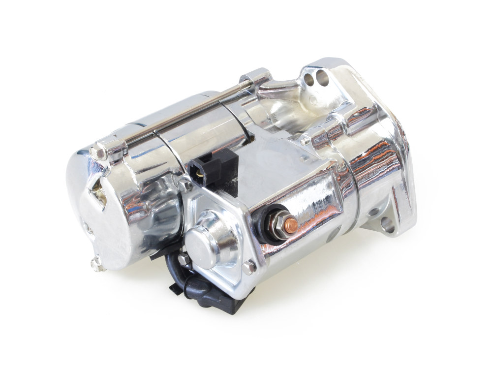 All Balls Racing 1.4kw Starter Motor – Chrome. Fits Big Twin 1989-2006