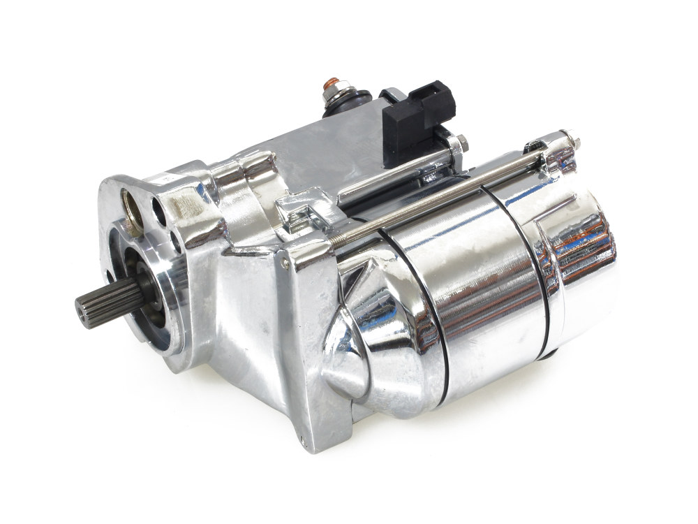 All Balls Racing 1.7kw Starter Motor – Chrome. Fits Big Twin 1989-2006