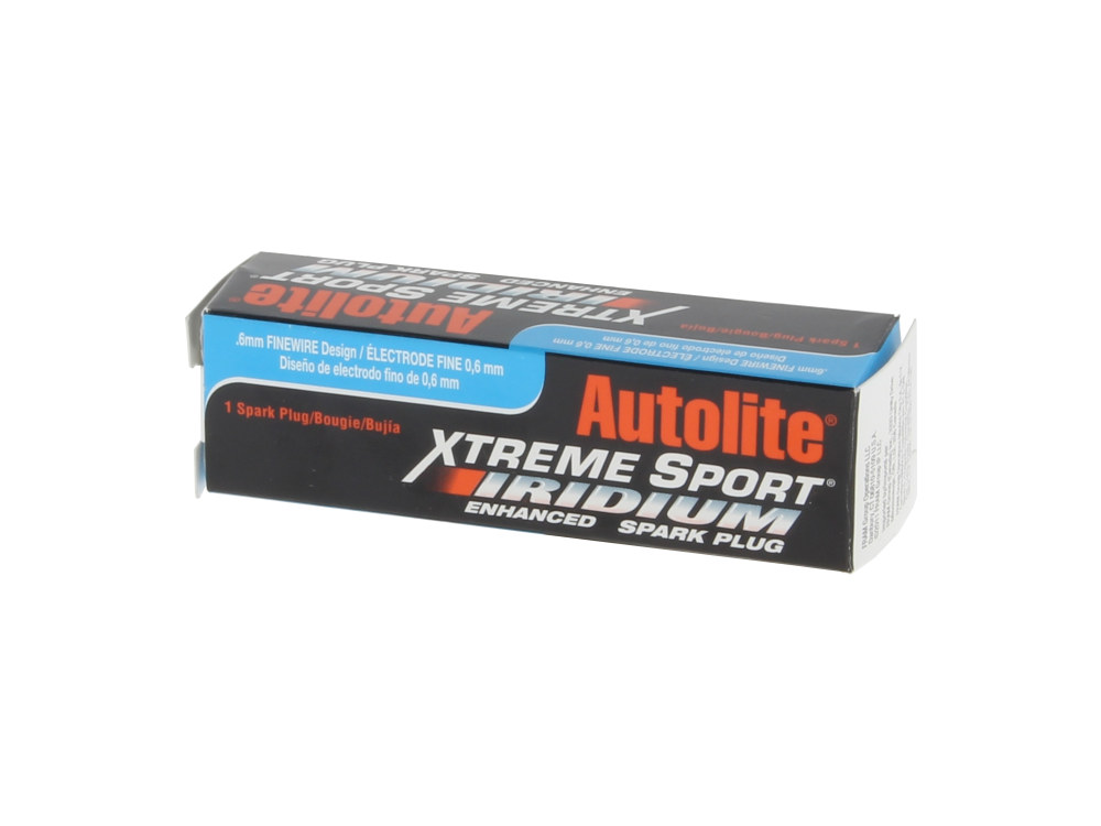 AUTOLITE SPARK PLUGS Autolite Xtreme Sport Iridium XS65 Spark Plug. Fits Big Twin 1975-1999 & S&S Engines with 16mm Spark Plug Thread.