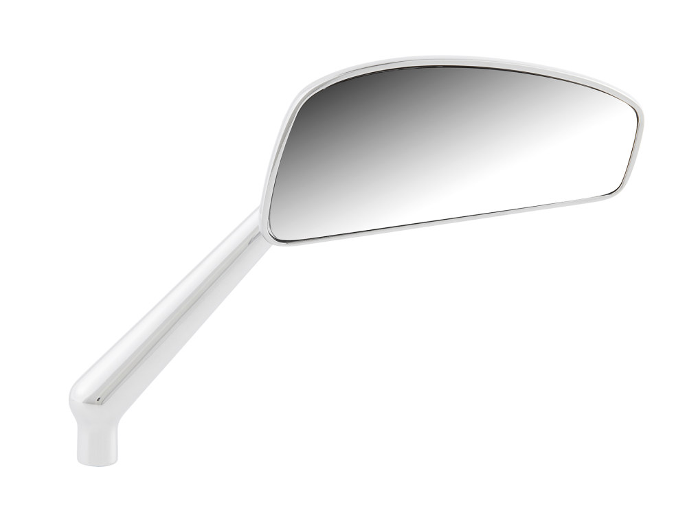 Arlen Ness Tearchop Mirror – Chrome. Fits Right.
