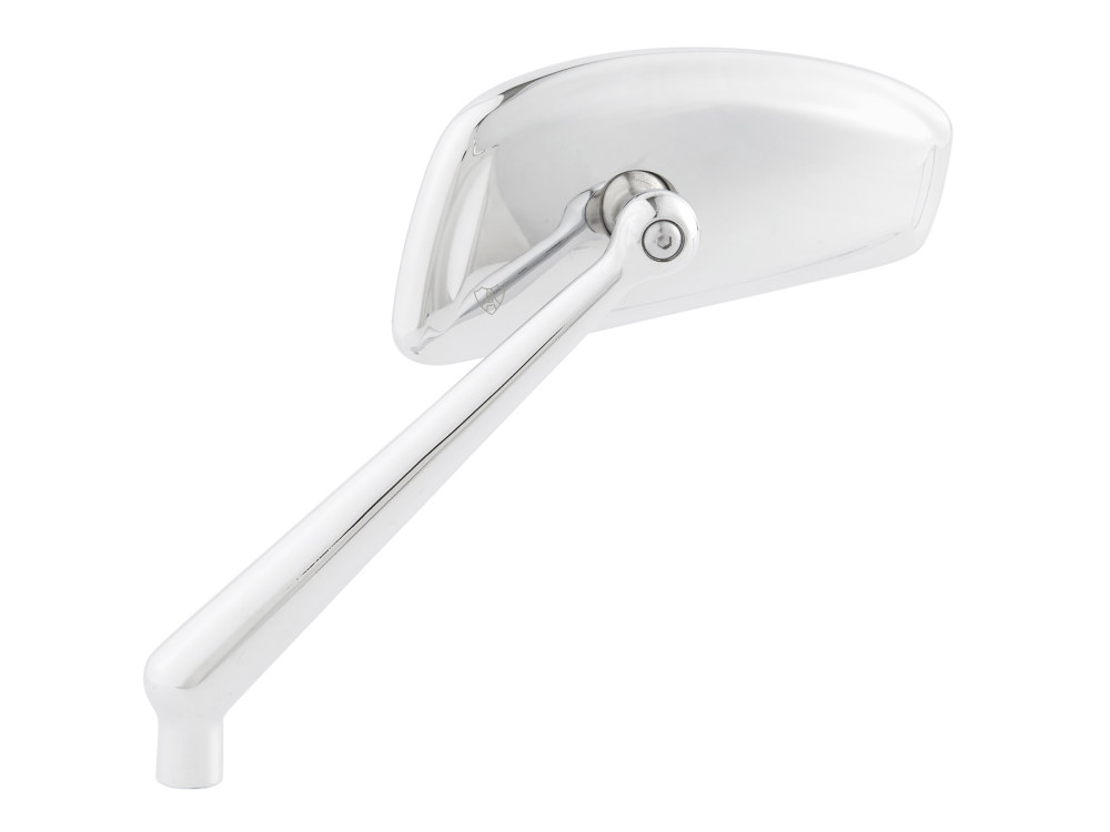 Arlen Ness Tearchop Mirror – Chrome. Fits Right.