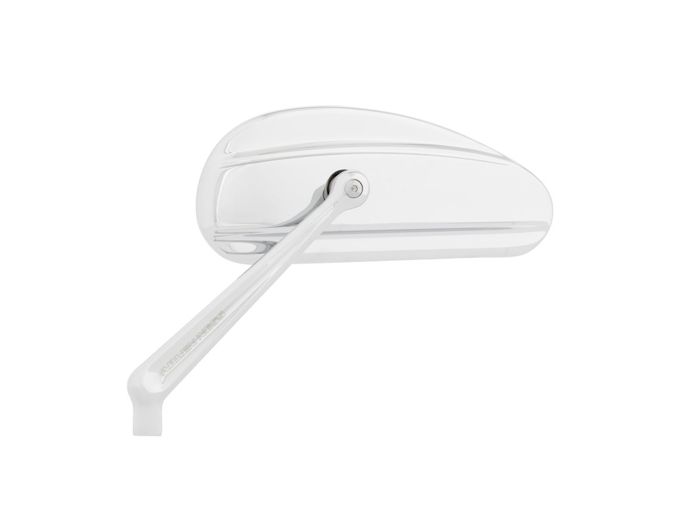 Arlen Ness DownDraft Mirrors – Chrome. Left and Right Set.
