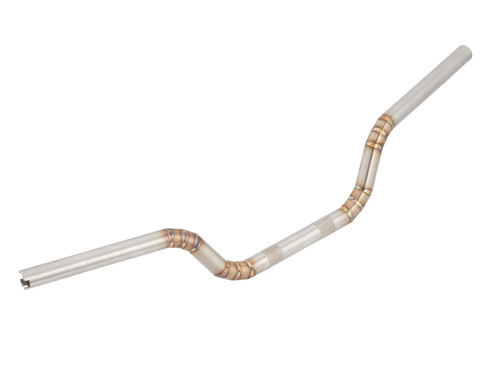 Arlen Ness Welded Stainless MX Handlebar – Raw Stainless Steel