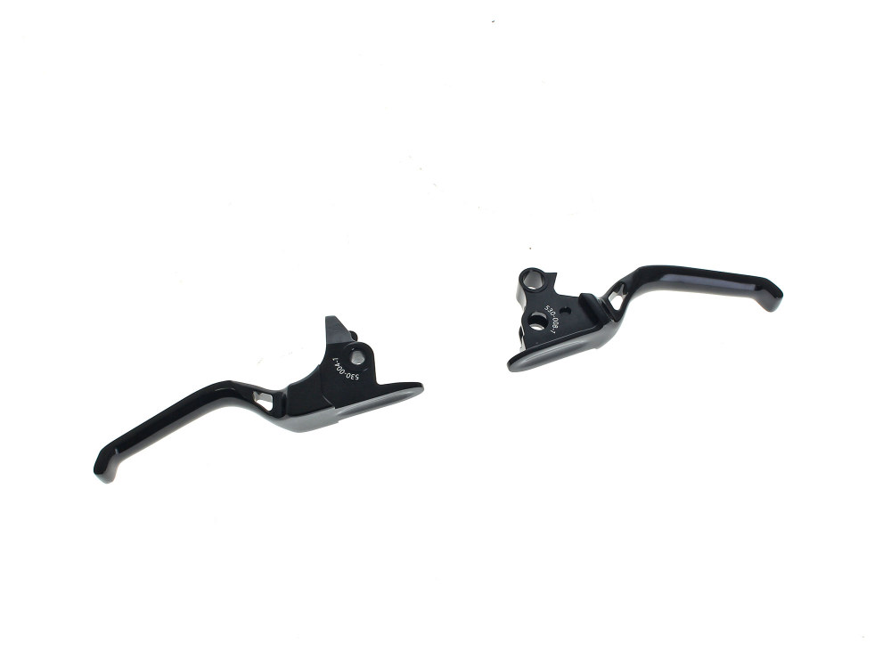 Arlen Ness Method Levers – Black. Fits Softail 1996-2014, Dyna 1996-2017, Touring 1996-2007 & Sportster 1996-2003.