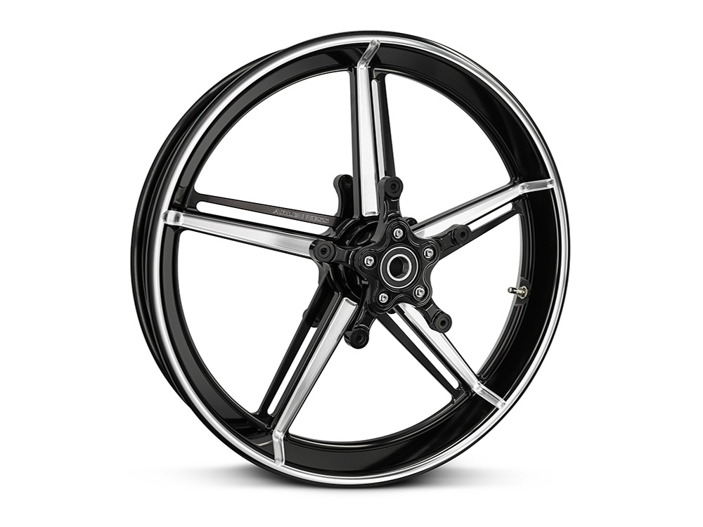 Arlen Ness 21in. x 3.5in. Factory 24 Replica Wheel – Gloss Black. Fits Touring 2024up