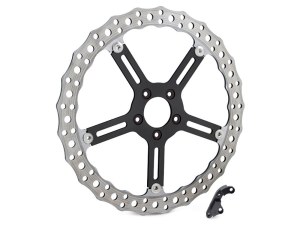 Arlen Ness 15in. Left Hand Front Jagged Big Brake Disc Rotor. Fits Softail 2015-2017 & Dyna 2006-2017. Arlen Ness 15in. Left Hand Front Jagged Big Brake Disc Rotor. Fits Softail 2015-2017 & Dyna 2006-2017.