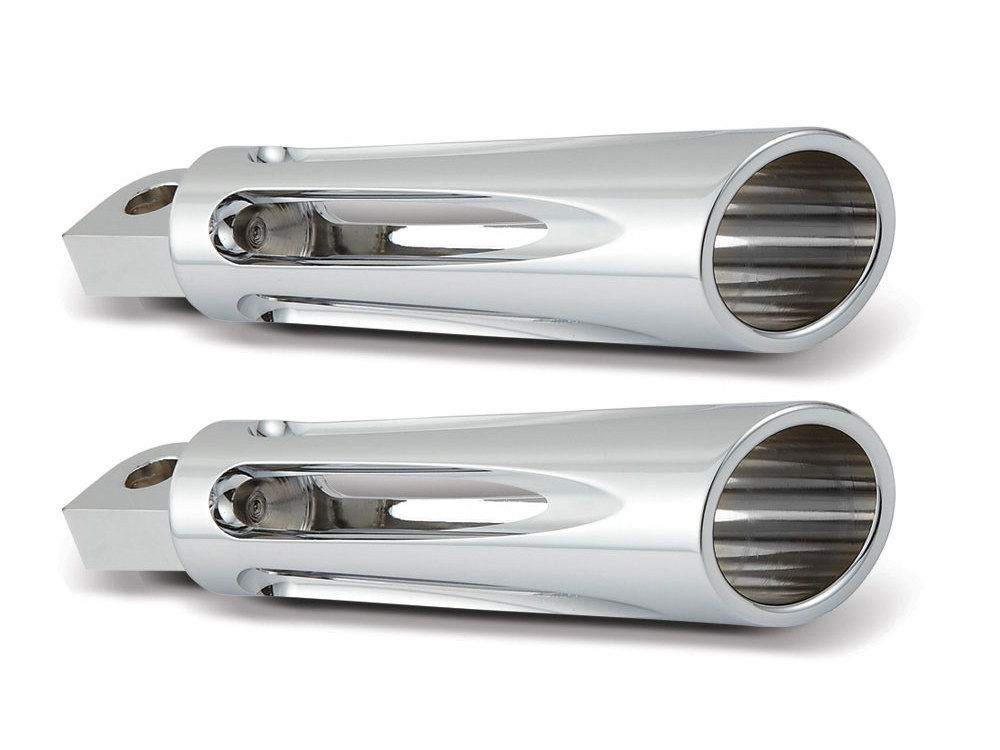 Footpegs; Deep Cut Chr