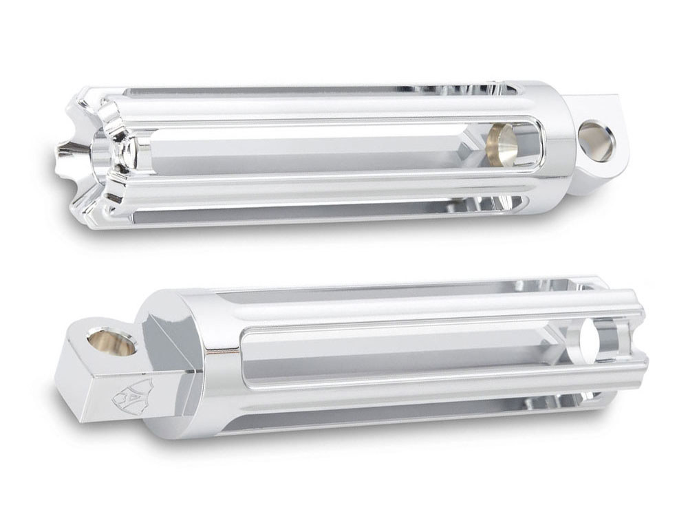 Footpegs; 10-Gauge Chr