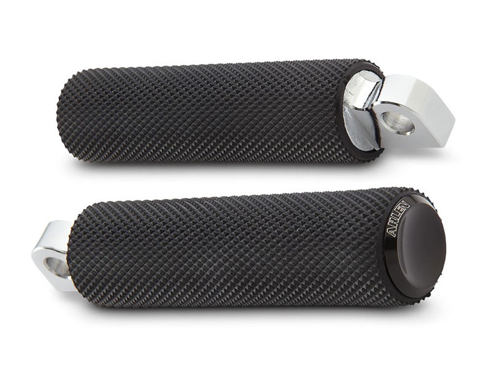 Arlen Ness Knurled Fusion Footpegs – Black.