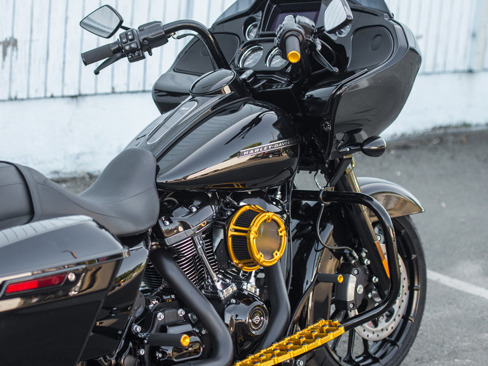 Footpegs; Knurled Fusion Gold