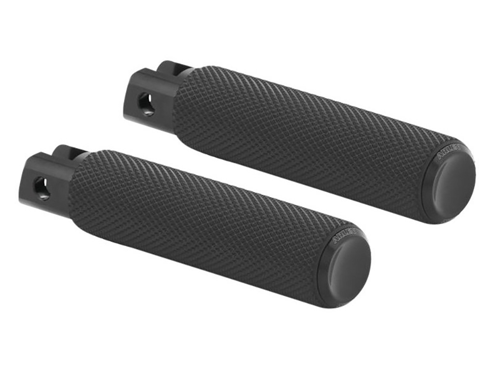Footpegs; Knurled Fusion Blk