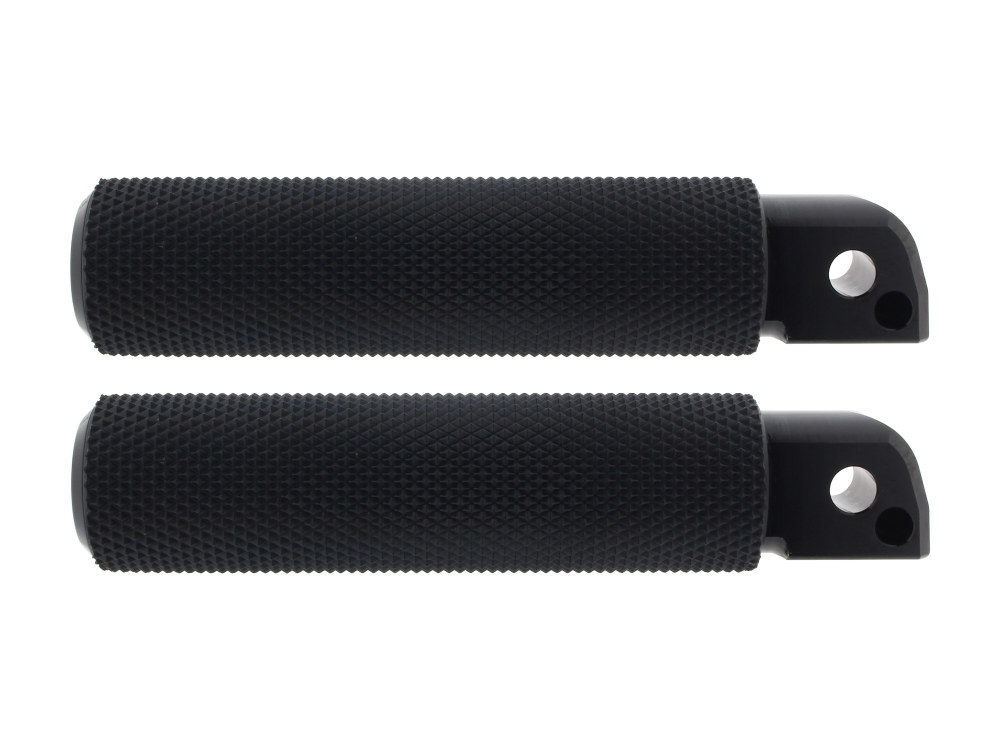 Footpegs; Knurled Fusion Blk
