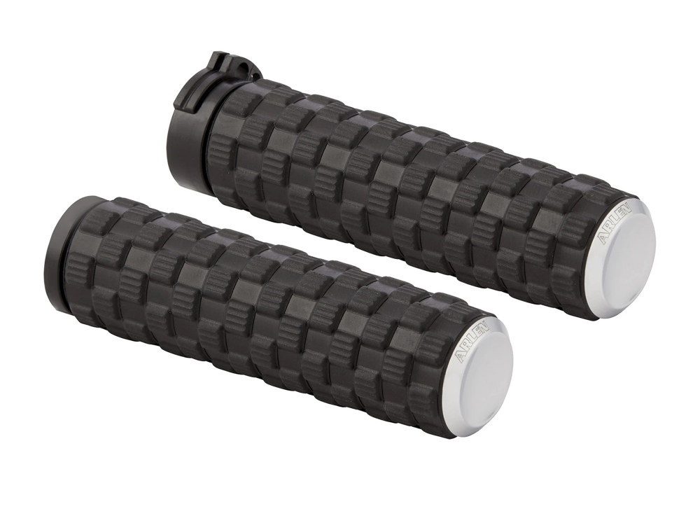 Handgrips; TBW%2708-24, Air Trax Chr