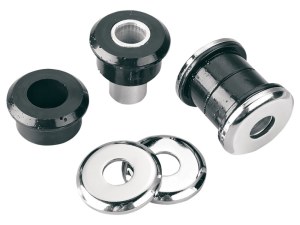 Arlen Ness Heavy Duty Polyurethane Handlebar Damper Kit – Chrome. Fits most Big Twin 1973-2017 & Sportster 1973-2003. Arlen Ness Heavy Duty Polyurethane Handlebar Damper Kit – Chrome. Fits most Big Twin 1973-2017 & Sportster 1973-2003.