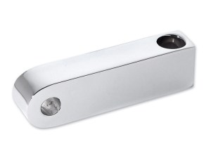 Arlen Ness 2-3/4in. Extended Headlight Mount Block – Chrome. Arlen Ness 2-3/4in. Extended Headlight Mount Block – Chrome.