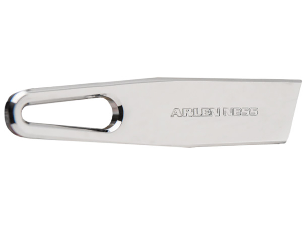 Arlen Ness Jiffy Kickstand Stand Extension – Chrome. Fits Touring 1982up