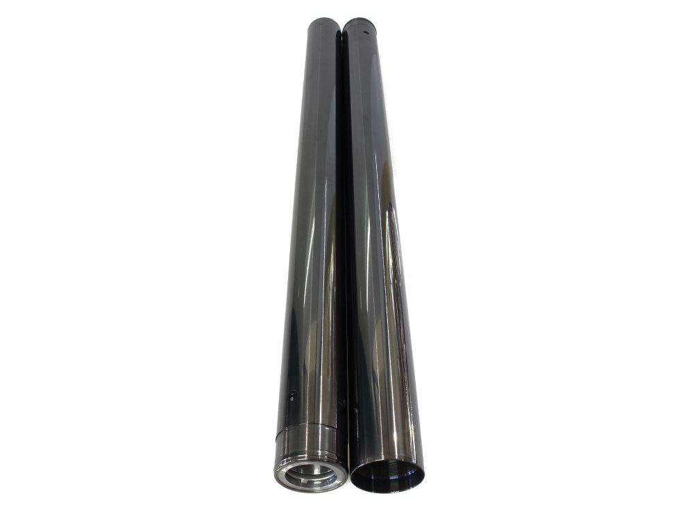 Arlen Ness Fork Tubes – Black. +2in. Oversize. Fits Softail 2018up.