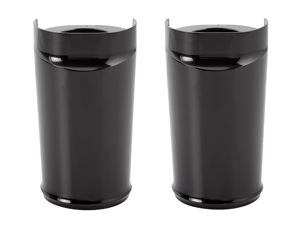 Arlen Ness Smooth Fat Fork Boots – Black. Fits Touring 2014up.