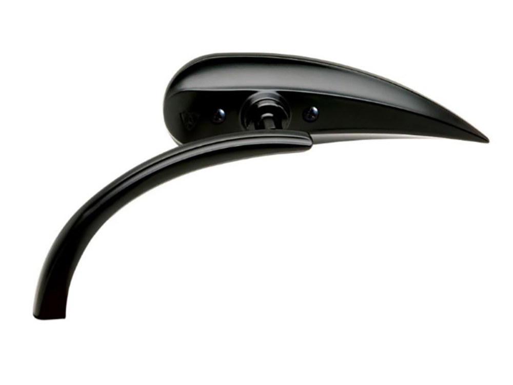 Mirror; Rad II Teardrop LH Blk