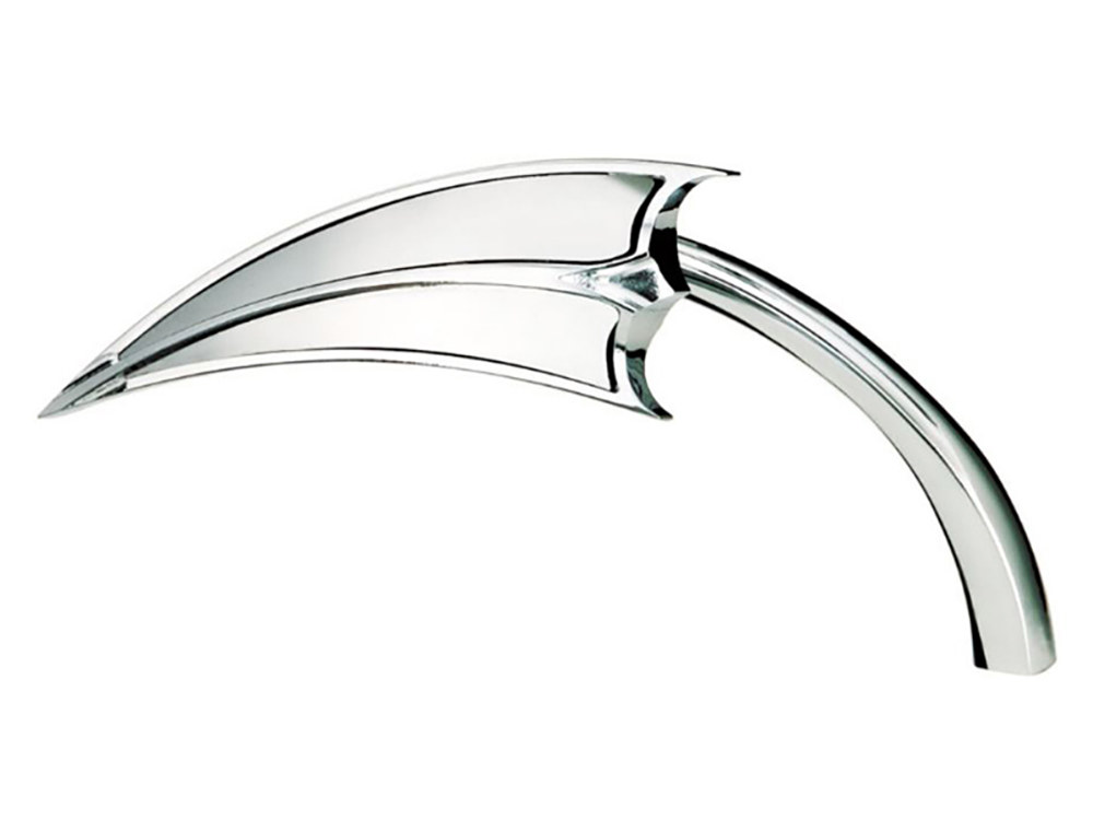 Arlen Ness Scoop Mirror – Chrome. Fits Left.