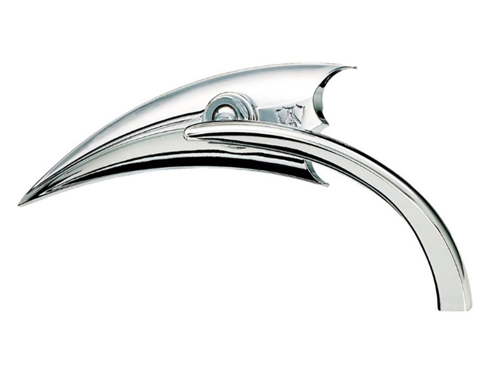 Arlen Ness Scoop Mirror – Chrome. Fits Right.