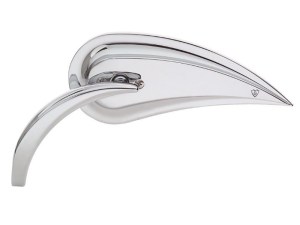 Arlen Ness Rad III Teardrop Mirror with Die-Cast Stem – Chrome. Fits Left. Arlen Ness Rad III Teardrop Mirror with Die-Cast Stem – Chrome. Fits Left.