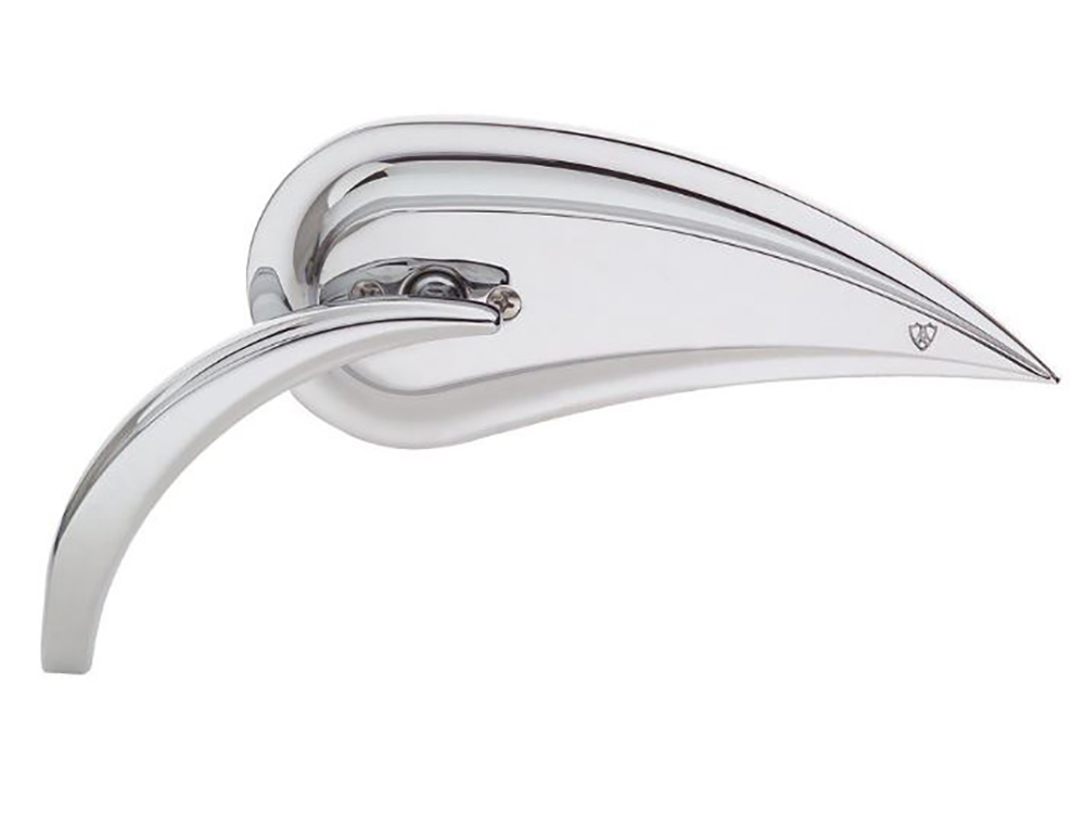 Mirror; Rad III Teardrop w/Die-Cast