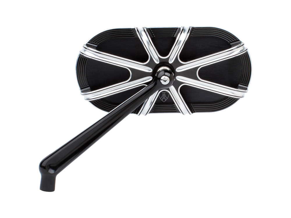 Mirror; 10-Gauge LH Blk