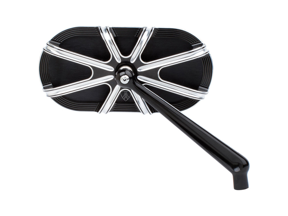 Mirror; 10-Gauge RH Blk