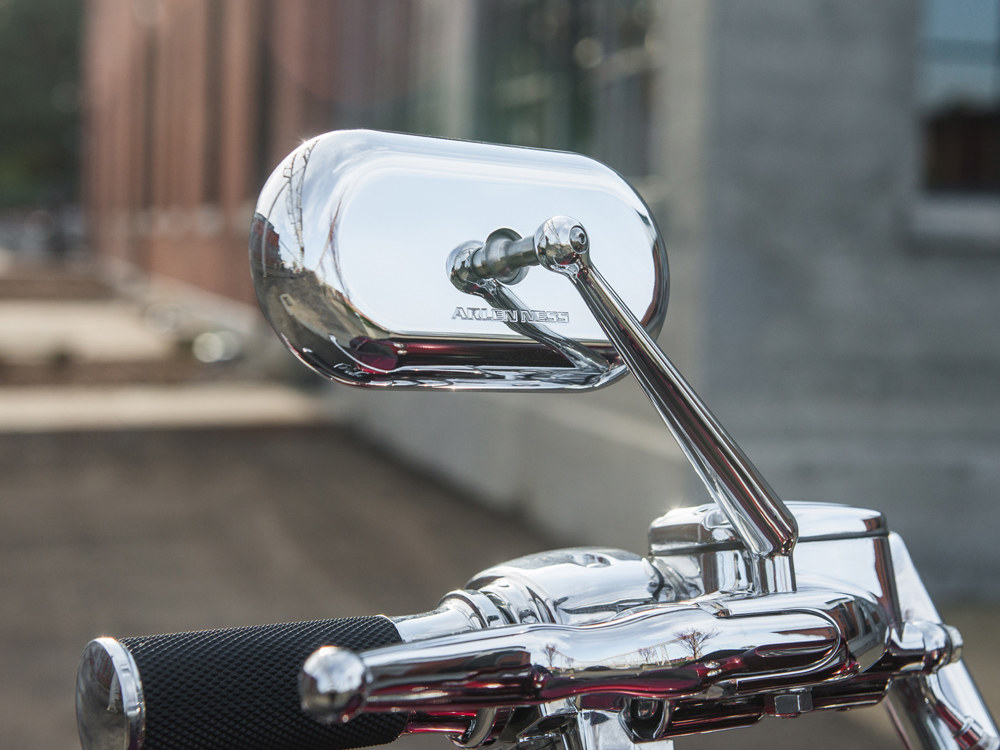 Mirror; Forged Oval RH Chr
