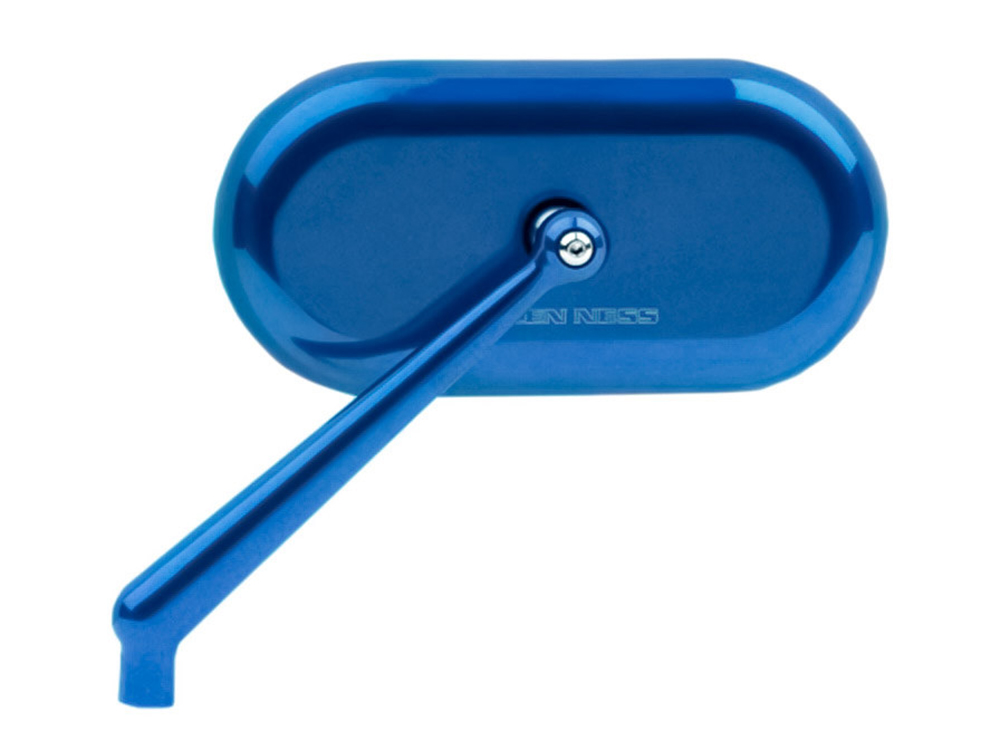Mirror; Forged Oval LH Blue