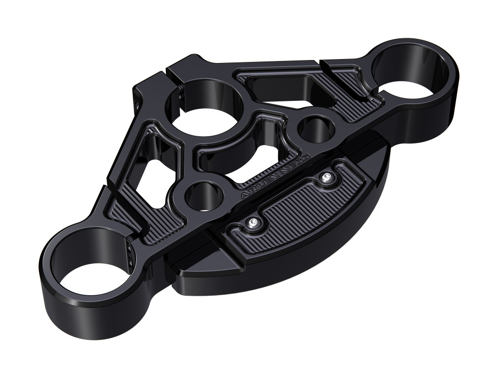 Arlen Ness Method Top Triple Tree – Black. Fits Road Glide 2015-2023